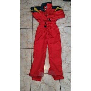 Fila Ski Team Italia Ski Suit | Vintage Retro Winter Sportswear Snowsuit Red 12